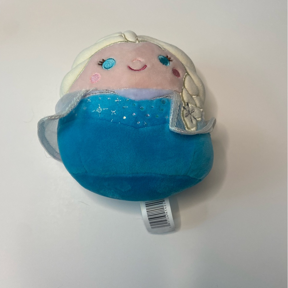 Squishmallows Disney Frozen Elsa Plush - Blue and White